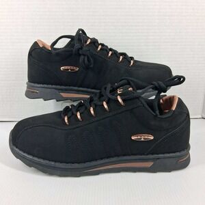 Lugz Change Womens Sneakers Black Rose Gold‎ WCHG2D-0180 Size 9.5 NEW